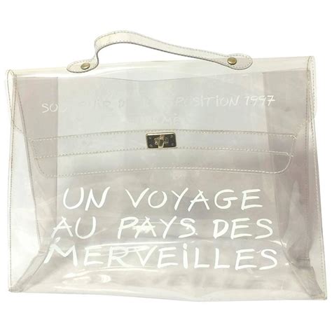 vintage transparent hermes|Hermes Transparent .